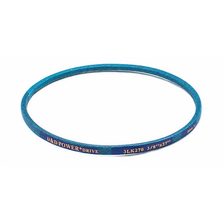 D&D 3LK270 27" Outside Length, 3/8" Top Width, 1 Ribs 3LK270